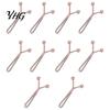 Damage Free Pants Clip 5/10Pcs Waist Tightener for Pants, Reusable Cincher No Loose Jeans, Sewing Trousers Leg Shortening Clamp Metal