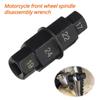 1Pc 17 19 22 24mm Motorcycle Front Rear Wheel Axle Hex 17 19 22 24mm Axle Hex Spindle Driver Removal Tool Motorcycle Axle Tool