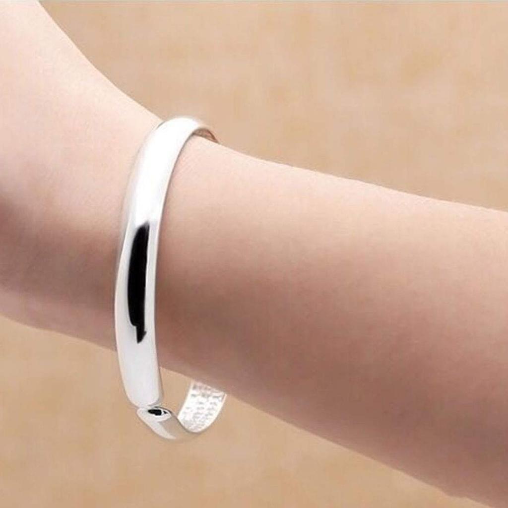 Брама Бэнгл Серебро S999 Сутра Сутра Сердца Браслет Свободного размера Регулируемый размер Защита Амулет на удачу Диаметр браслета 55 мм Вес 25 г Мужской