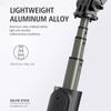 Aluminum Alloy Wireless BT Remote Control Selfie Stick Multifunctional Portable Tripod Stand with