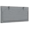 Headboard Cushion  Hanko  Light Grey 100 cm Fabric