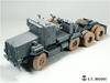 ET Model 1/35 Scale Modern US Army M911 C-HET (8x6) Tank Transport Truck with Weight-Deforming Tires for Meng Models, Plastic Model Parts P35-118