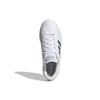 Adidas Grand Court Base White Vision Metallic Women Sneakers Cloud-White Grey-Two GZ8164