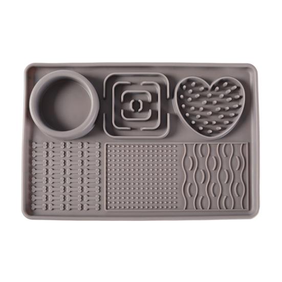 Yousheng Cat Lick Mat Dogs Fun Slow Feeder with Suction Cups Non-Slip Dog Enrichment Treat Mat for Dogs Cats Boredom Relief Mental Stimulation