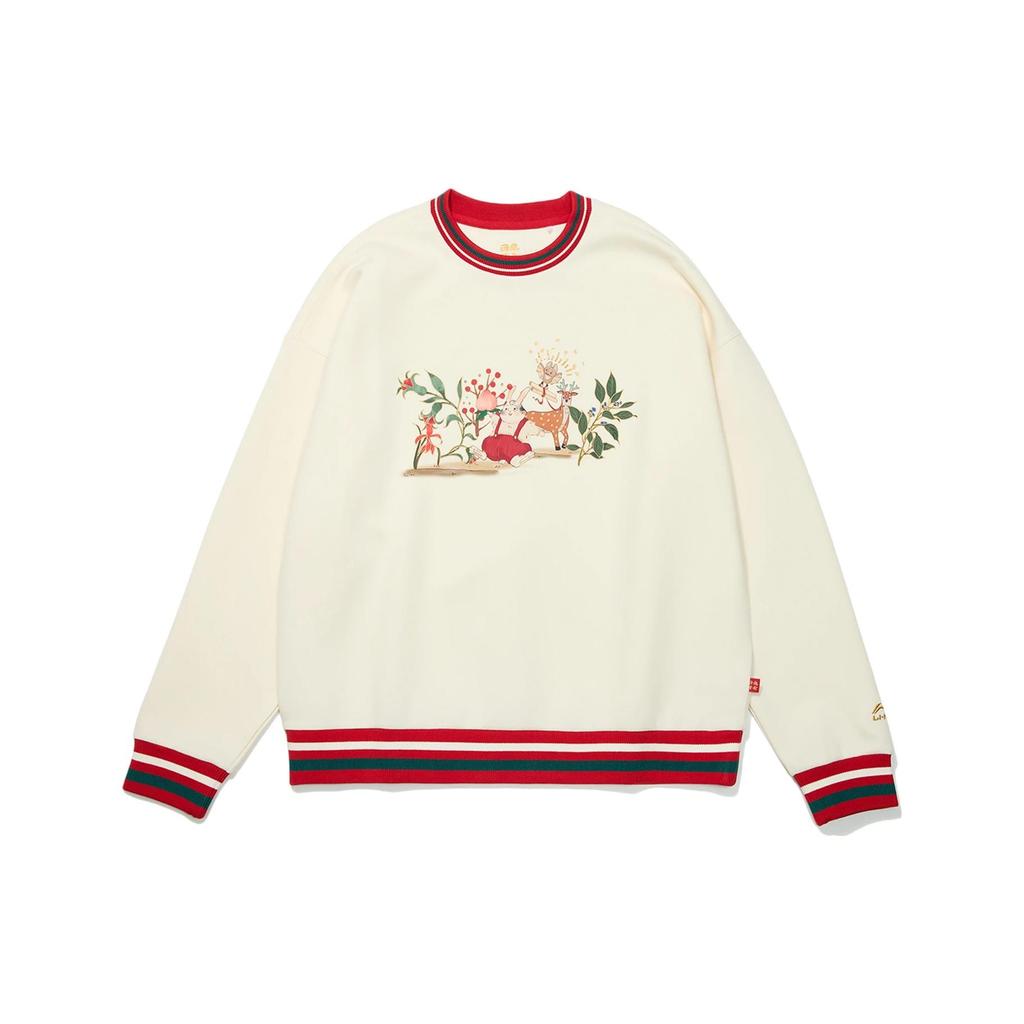 Свитшот женский Li Ning Sports Trendy Collection ЭКРЮ AWDT074-6