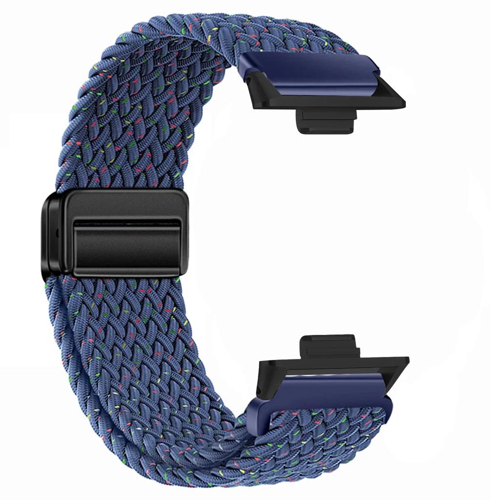 Magnetic Braided Nylon Loop Band for Xiaomi Redmi Watch 5 4 Strap Adjustable Sport Replacement Correa Bracelet Mi Band 9 8 Pro