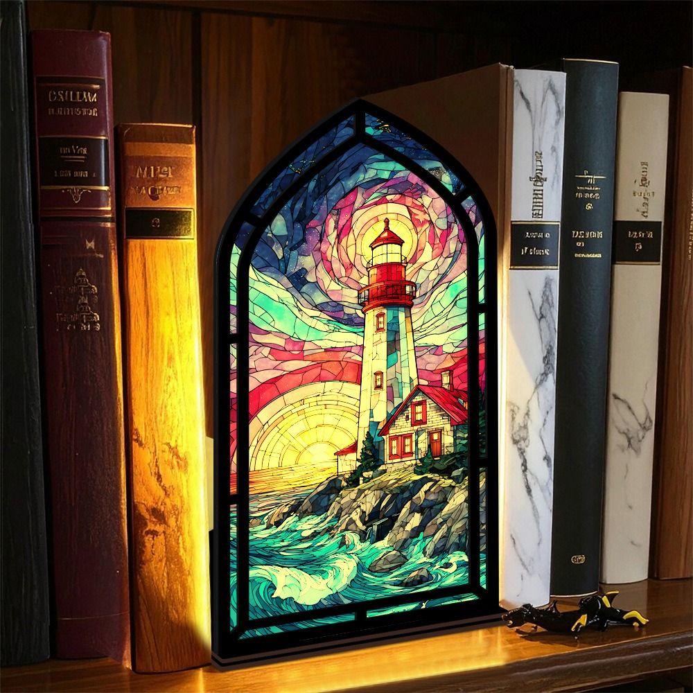 Acrylic Candle Holder Multicolor Tabletop Holder Light-transmitting Table Setting Tabletop Display