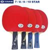 Yinhe Professional Table Tennis Racket 7/8/9/10 Star Carbon Offensive Ping Pong Racket Lightweight Elastic with ITTF Approved