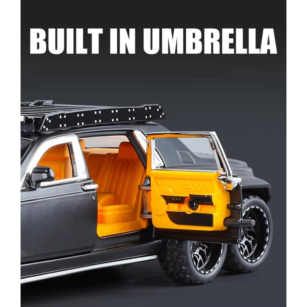 1/32 масштаб Rolls-Royce Phantom 6*6 сплав пикап модель автомобиля литые металлические внедорожники имитация модели автомобиля звук свет детские подарки