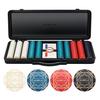 SLOWPLAY Nash Ceramic Poker Chip Set Texas 500 штук стоимость не каждая 39 мм 10 г прочный поликарбонатный корпус Hold'em [чип указан] и