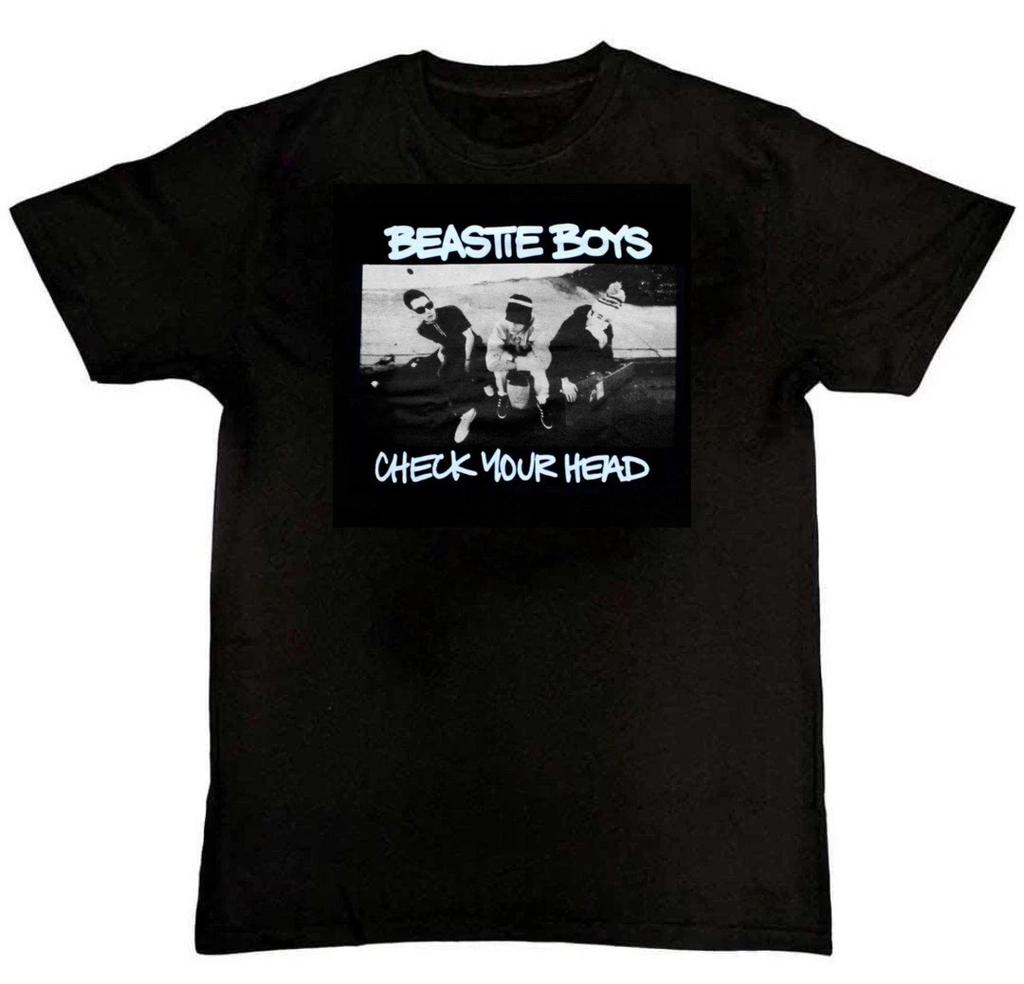 BEASTIE BOYS CHECK YOUR HEAD'92 панк Графический принт Мужская футболка