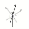 Tripod Boom Microphone Stand With Mic Clip Cell Phone And Microphone Not Included Collapsible And Lightweight,  Arms Adjustable