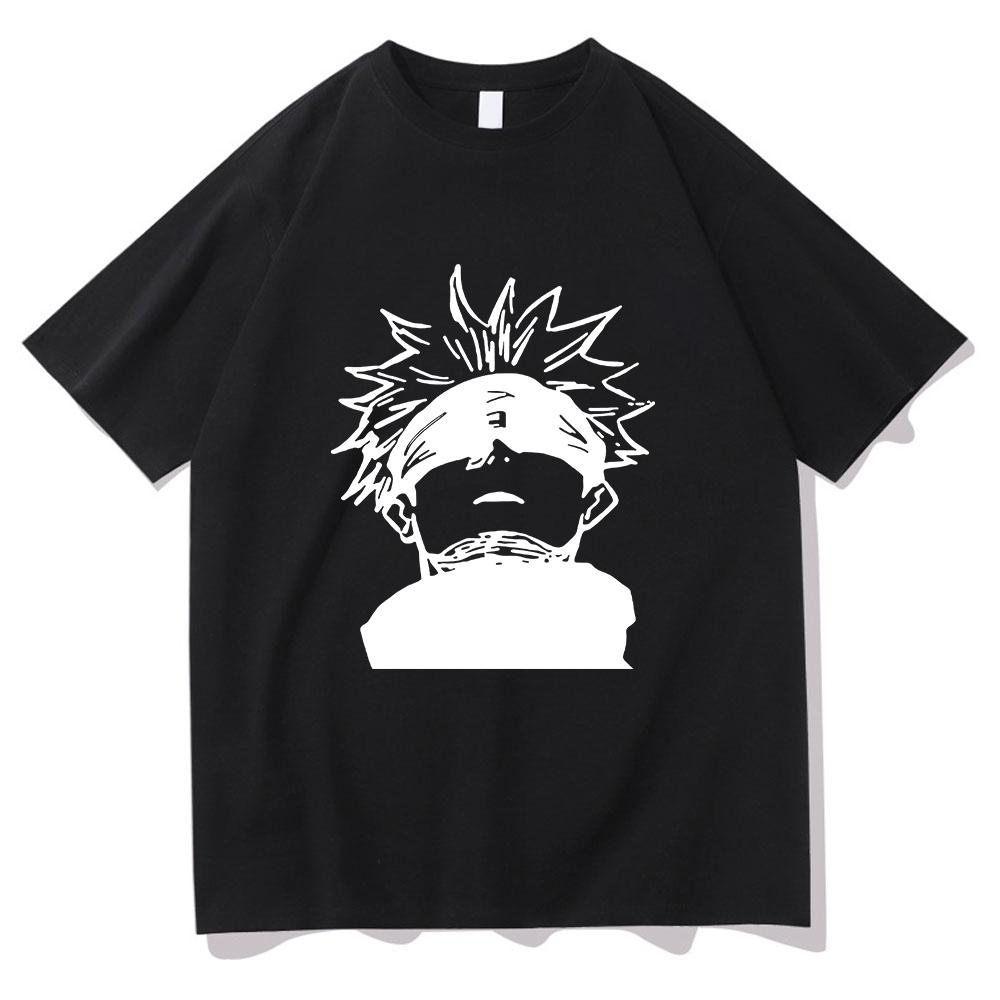 Футболка Jujutsu Kaisen 2 унисекс Harajuku Satoru Gojo футболка с капюшоном унисекс аниме Unisexga высокое качество уличная одежда хлопковые футболки