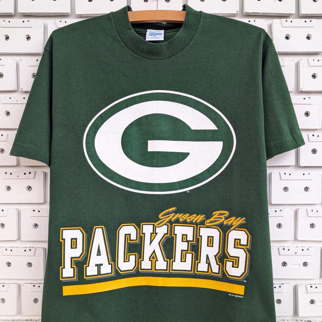 Vintage 1995 NFL Green Bay Packers T shirt Football Team Merch Tee Size S