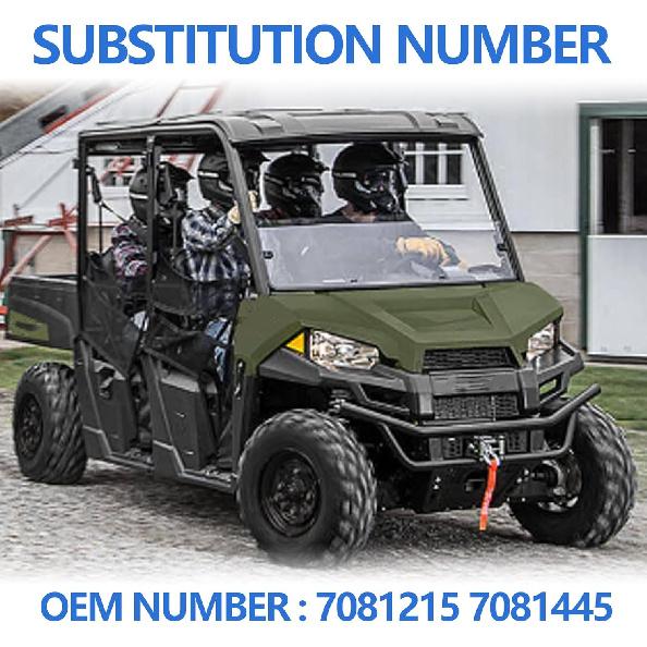 2PCS Tailgate Cable Compatible With Polaris Ranger 2005-2006, 500 2005-2010, 700 2005-2009, 800 2010-2016, 900D 2011-2014 Tail Gate Cable Replace #