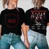 НОВЫЙ футболка Babymonster Hello Monster World Tour 2025 В США, Унисекс футболка Babymonster Hot Sauce