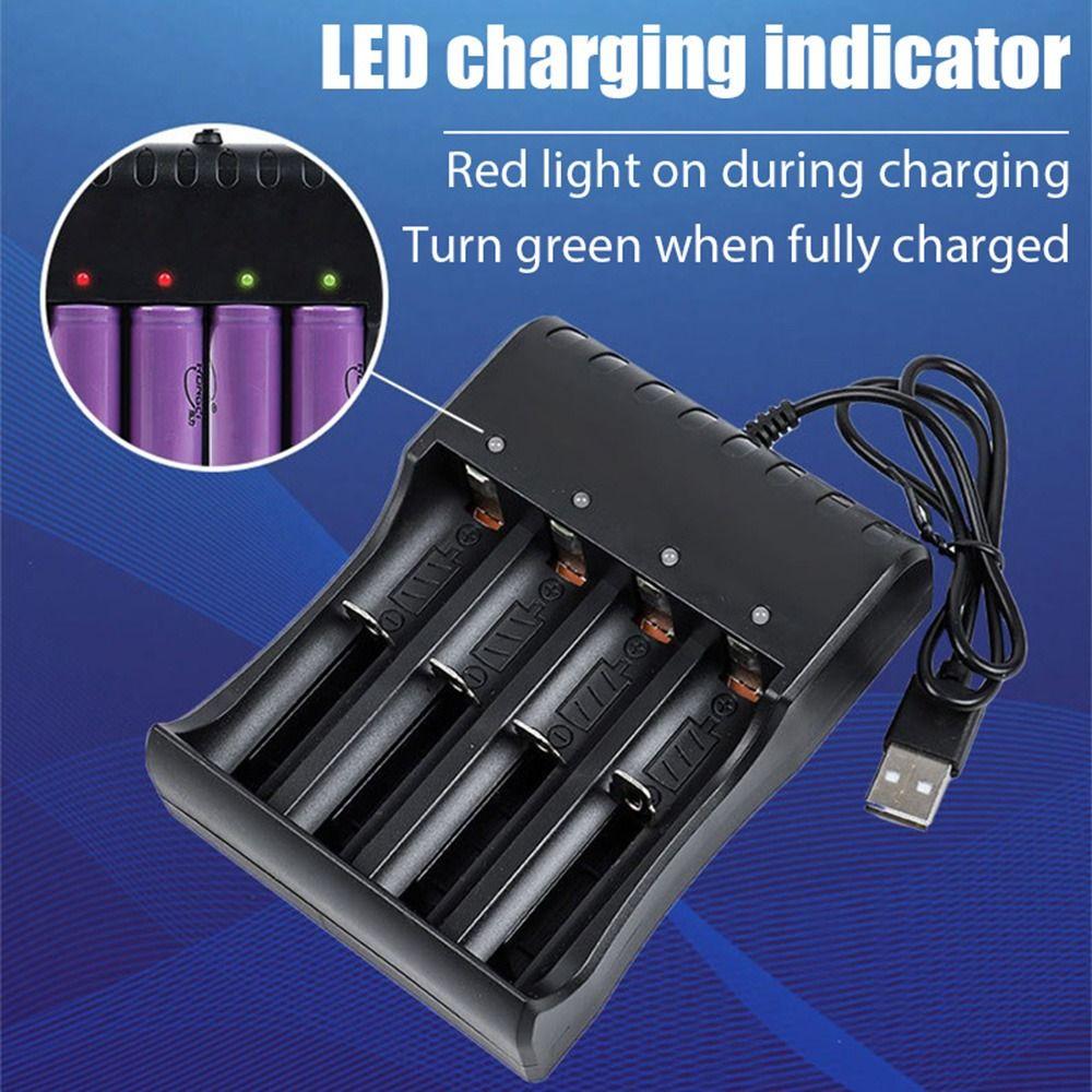 1Pcs DC 5V Input 4.2V Output 18650 Battery Charger  for 10440 14500 16340 18350 18500 26650 Battery