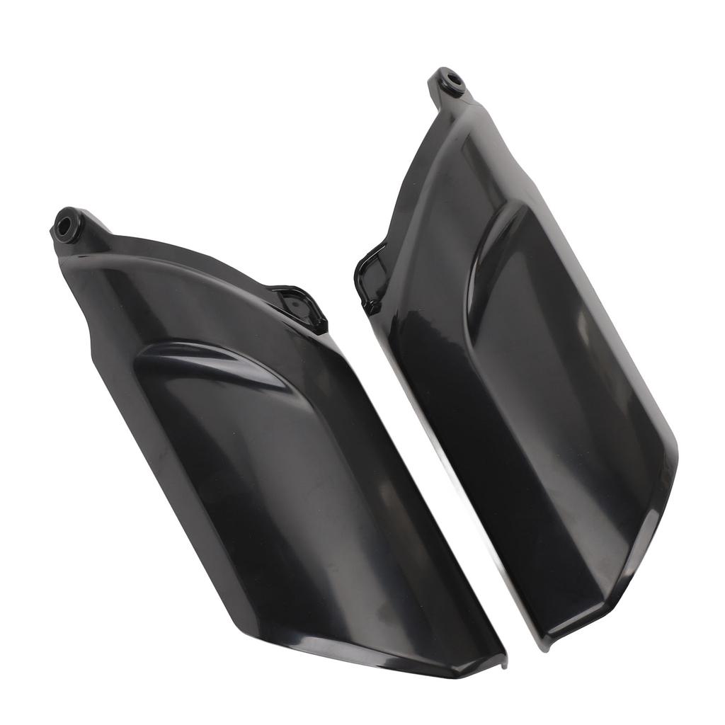 Pair of Front Suspension Fork Shock Cover Guard Protector Reduce Wind Resistance ABS Black for ER6N