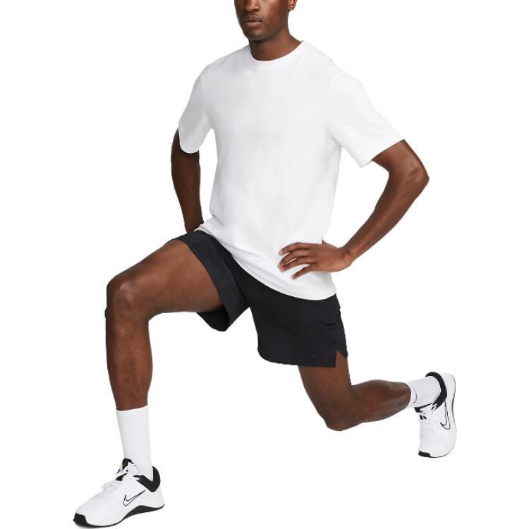 Nike Базовая мужская универсальная футболка с коротким рукавом Dri-FIT DV9832-100