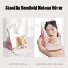 Stand Up Mini Desktop Mirror Portable Pocket Folding Mirror  Desktop Decoration