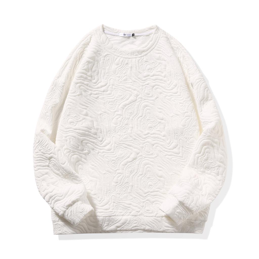 Весна и осень новый модный универсальный свободный повседневный свитер с круглым вырезом для пар мужская мода для подростков