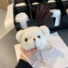 Childrens Animal Plush Bear Bag Cute Cartoon Shoulder Messenger Purse Fluffy Toy for School Picnic
