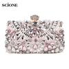 Rhinestone Evening Bag Diamond Clutches Pearls Beaded Day Clutch Purse Handbag Wallet Wedding Bag