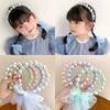 Fashion Girls Ribbon Hairband Children Hair Hoop DIY Streamer Hair Bands Headbands Headwear Hair Accessories