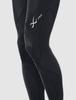 [CEDA Brew XWacoal] Sports Tights, Long Length, Hipwaistknee Support, Stabilaix Model 2.0, Easy To Put On and Take Off, Comfortable Tummy Area HZO519