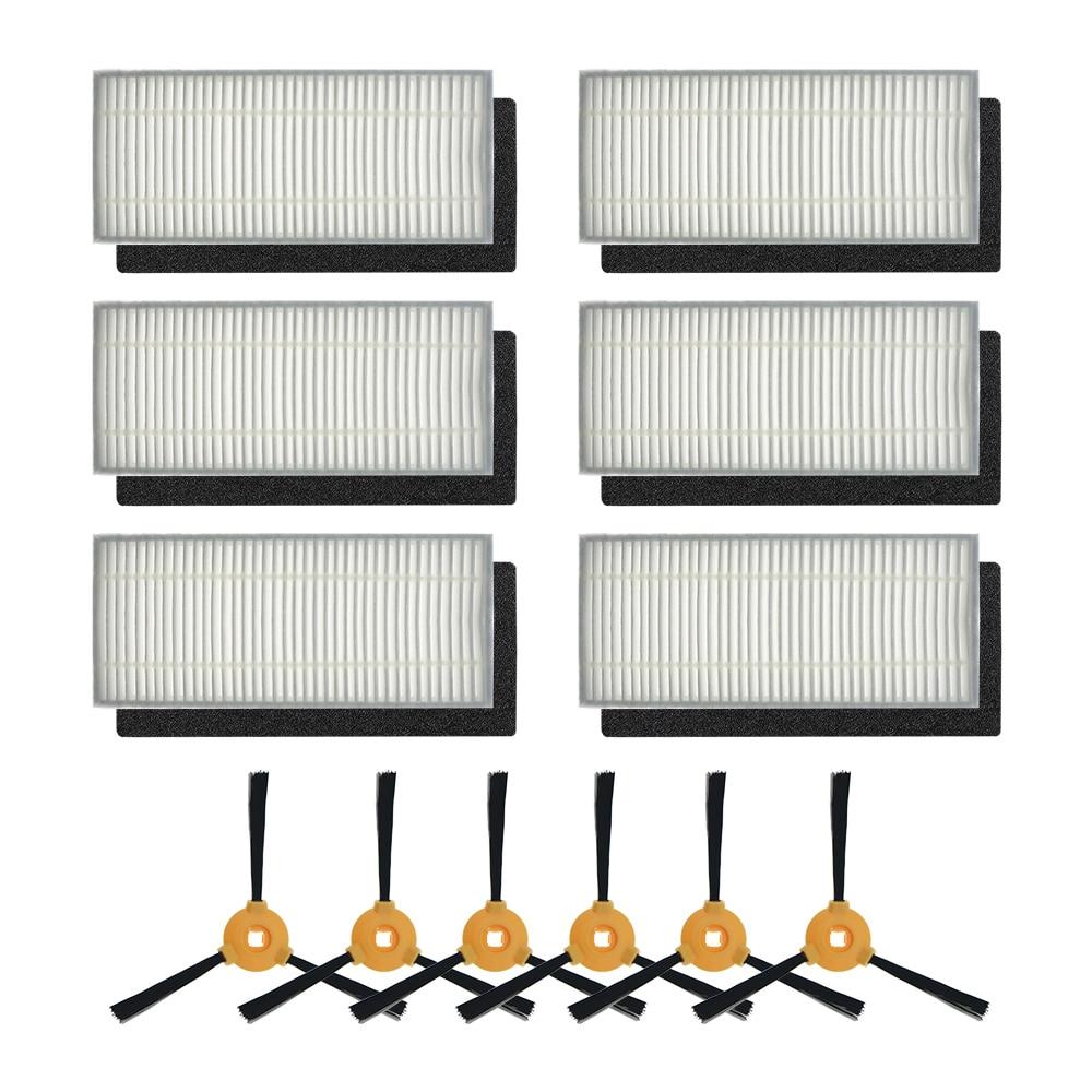 Для ecovac deebot n79s N79 eufy robovac 11 11C аксессуары для чистки высокоэффективный фильтр тряпка для швабры основная щетка