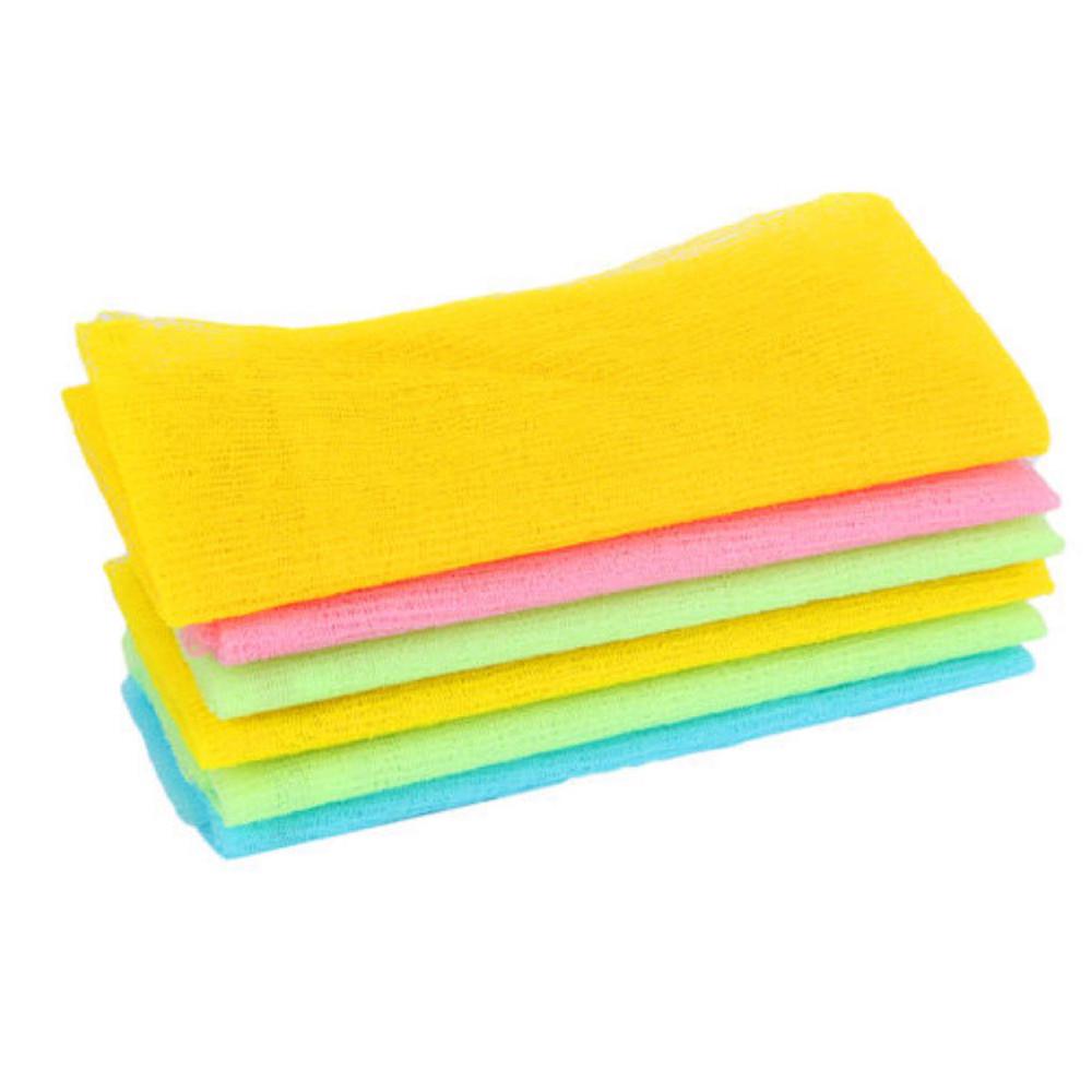 Pcs Random Color Cheap Exfoliating Hot Sale Body Cleaning Scrubbing Bath Shower Cloth Washing Towel