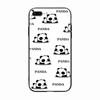 Черный чехол для Xiaomi Redmi 13C Note 9 iPhone XR 7 8 14 15 11 12 13 X XS Pro Max Samsung A25 S23 S24 FE Ultra Plus Мультяшная панда