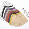 Summer Women Shorts Elastic High Waist Loose Drawstring Casual Sport Above Knee Length Pockets Jogging Homewear Casual Short Pants Pajama Shorts