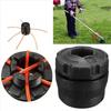 2Pcs High-Efficiency Grass Trimmer Head Wear-resistant Weeding Tool  Gasoline Brush Cutter