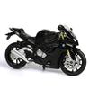 1:12 BMW S1000RR Motorcycle Model Toy Alloy Diecast Shock-absorbing Linkage Vehicle Models Free Wheeling Children's Toys Gifts