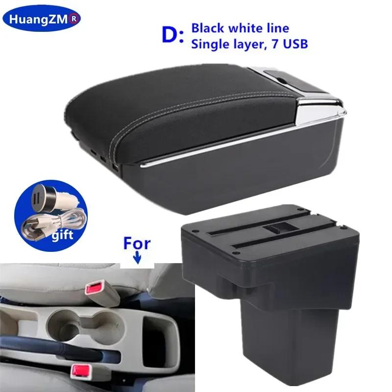 For Hyundai SOLARIS Armrest For Hyundai Accent RB Solaris Verna 2011-2016 Car Armrest Box Interior Storage Box Car Accessories