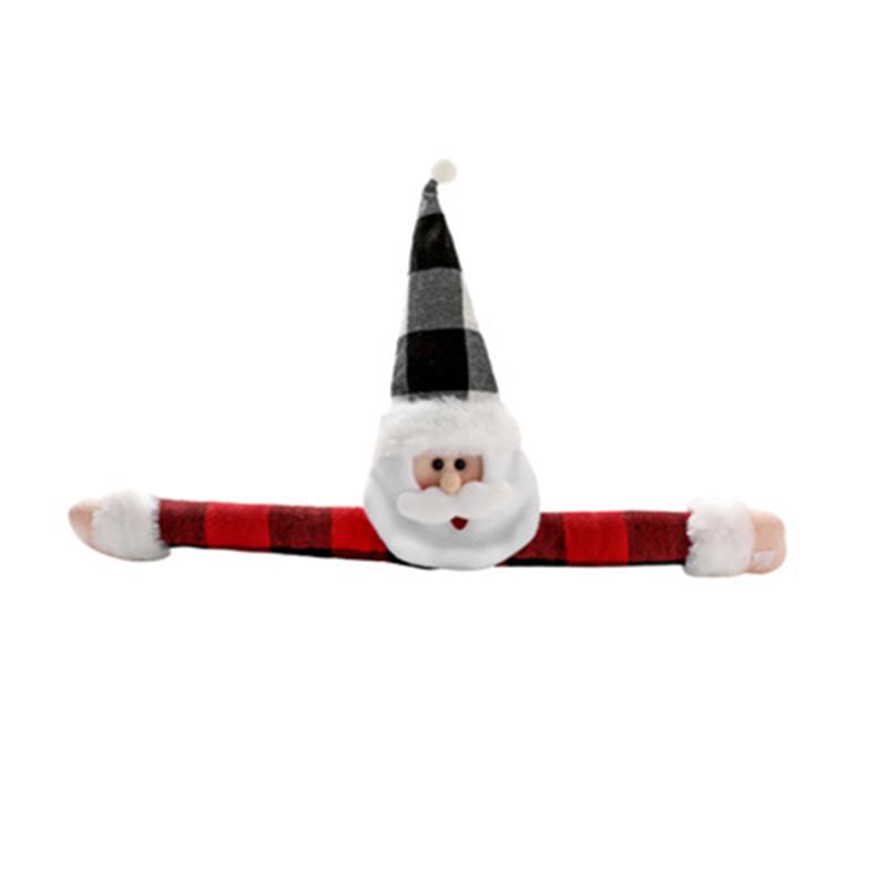 Christmas Curtain Buckle Old Man Snowman Curtain Buckle Christmas Decoration For Home Happy New Year 2025 Xmas Home Decoration