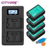 Cityork NP-FW50 NP FW50 Camera Battery + LCD Charger for Sony Alpha A6500 A6300 A6000 A5000 A3000 NEX-3 A7 A7II A7RII A7SII A7S
