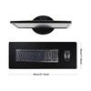 (80x30 Black) Gaming Mouse Mat Desk Office Mouse Pad Large Size Comfortable Mousepad with Smooth Cloth Surface, Improved Precision and Speed