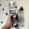 Kitchen Leakproof Creative Transparent Water Bottle Drinkware Outdoor Climbing Tour Camping Children Men Milk Water Bottles