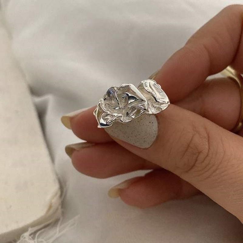 Новые модные креативные нерегулярные геометрические креативные открытые кольца для вечеринки, темпераментный подарок