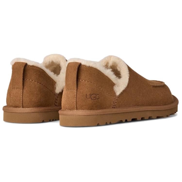 UGG Loria Натягивающиеся Минималистичные Модные Повседневные Туфли Женская Обувь Коричневый 1174572-CHE
