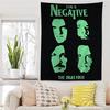 Настенный гобелен с принтом Type O Negative, большой, для подвешивания, Таро, Хиппи, настенные коврики, комната в общежитии, дешевый, Хиппи, настенное украшение