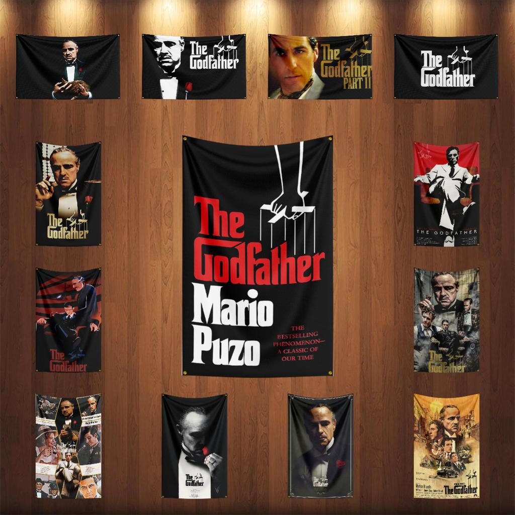 3x5 Ft Tthe Godfathers Plays Flag Classic Movie Flag Wall Hanging Banner Decor Movie Poster