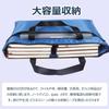 Переносной деловой файл формата А3 с 2 большими разделенными документами на молнии, удобный для переноски в сумке унисекс, сумка, сумка, слой, емкость, хранение, сумка,