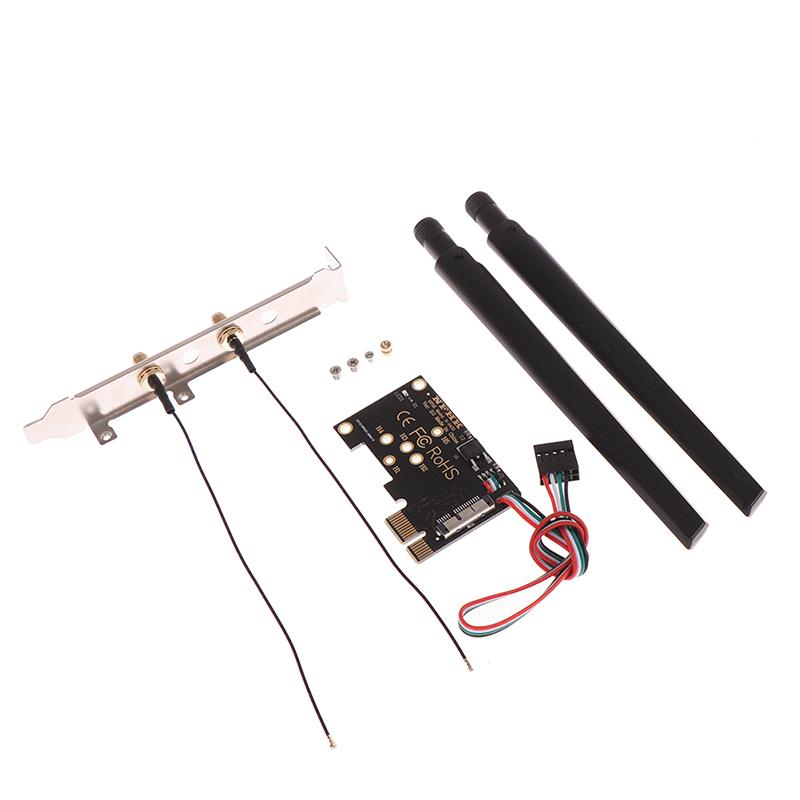 Pcie X1 to Bcm94360Cs2 Модуль Wi-Fi Адаптер беспроводной сетевой карты Адаптер карты