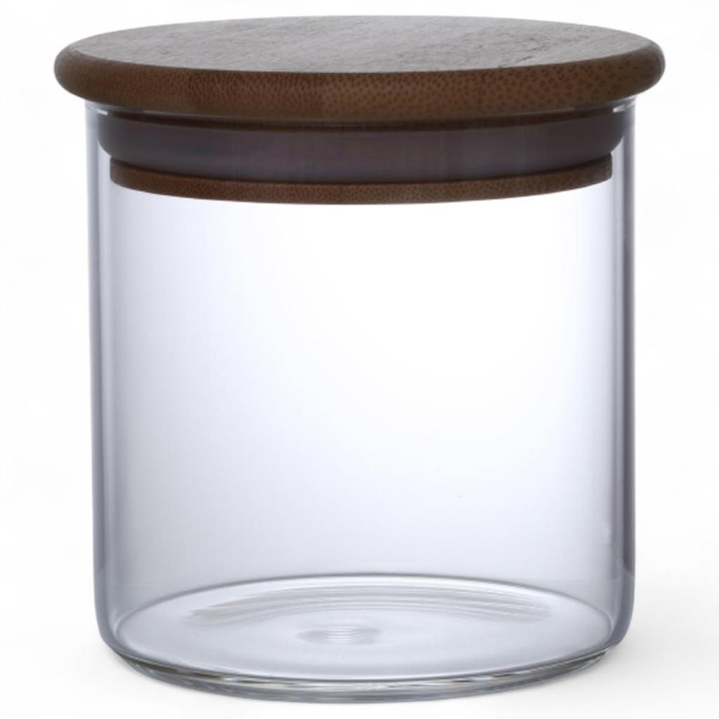 Mizukage Стеклянная банка для маринования x Базовое хранение Текущая модель J-kitchens Контейнер/Жаропрочная банка, 9,5 см 9,5 см, 530 мл, Контейнер,