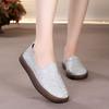 Женские легкие балетки с круглым носком на плоской подошве без шнуровки для женщин, повседневные лоферы из искусственной кожи, нарядные туфли, мягкие туфли для вождения, прогулочные лоферы