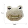 Cartoon Soft Animal Keychain Cute Plush Bear Keyring For Women Rabbit Frog Doll Keychain Backpack Pendant Ornaments Girls Gift