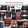Genuine Leather MG Car Neck & Backrest Pillow - Cowhide Protection with Custom Logo Option